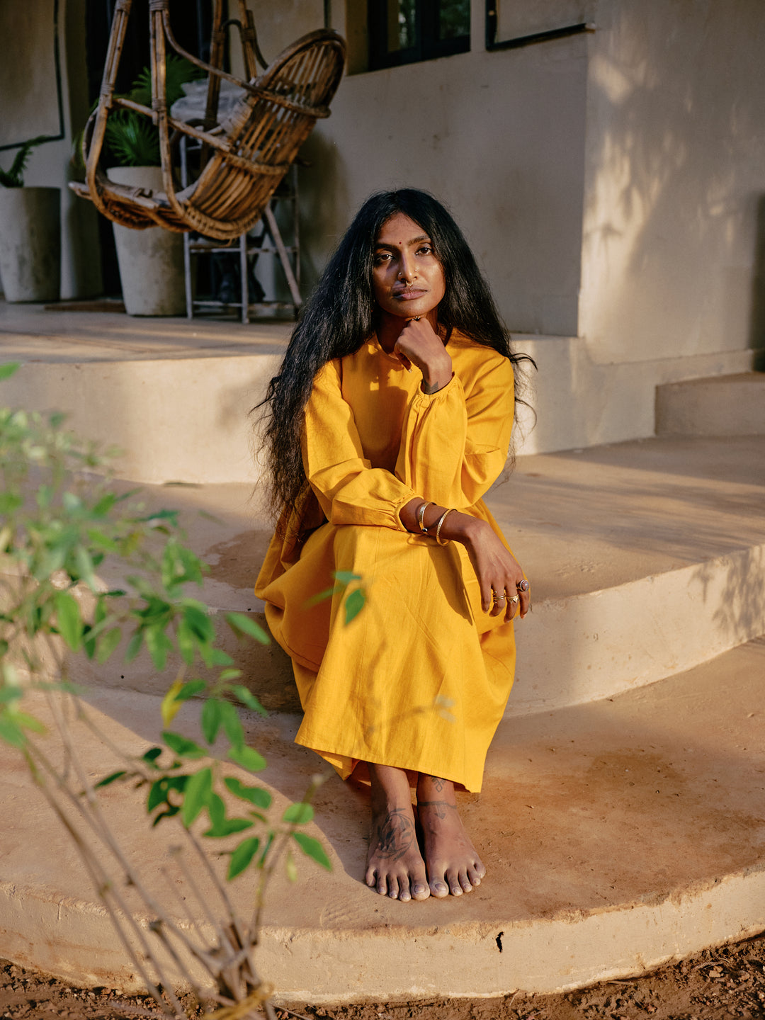 Dress Juliana yellow