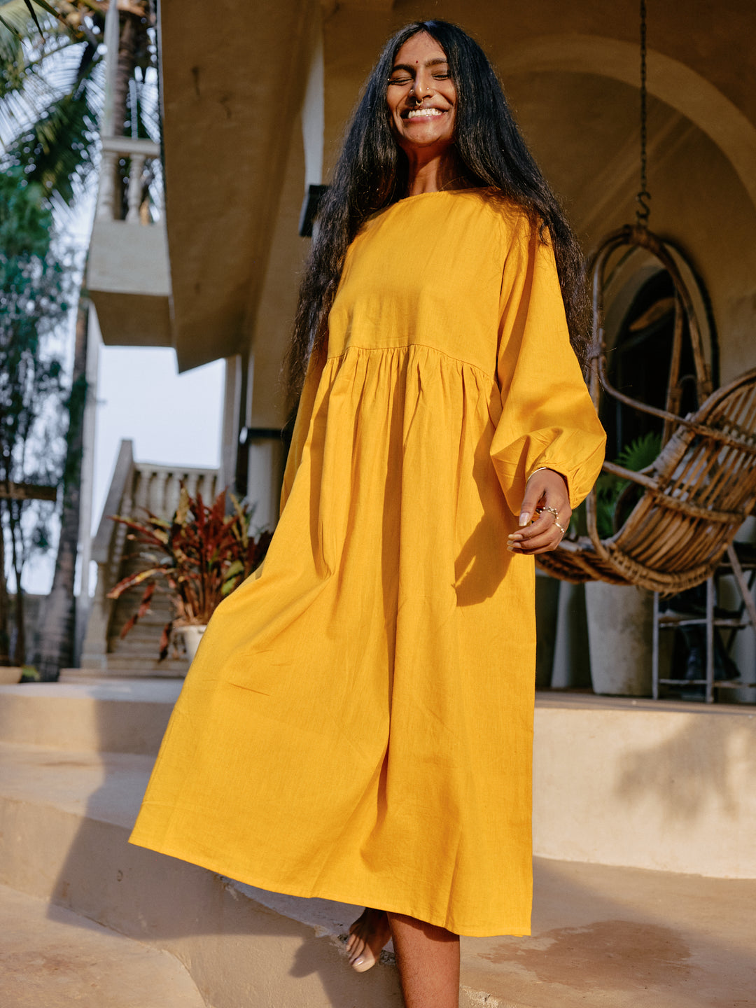 Dress Juliana yellow