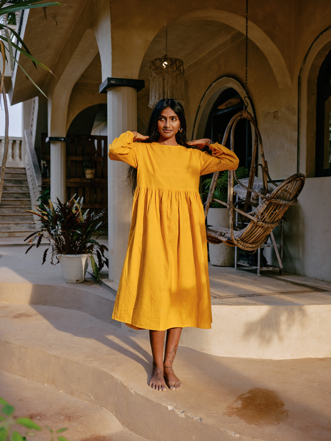 Dress Juliana yellow