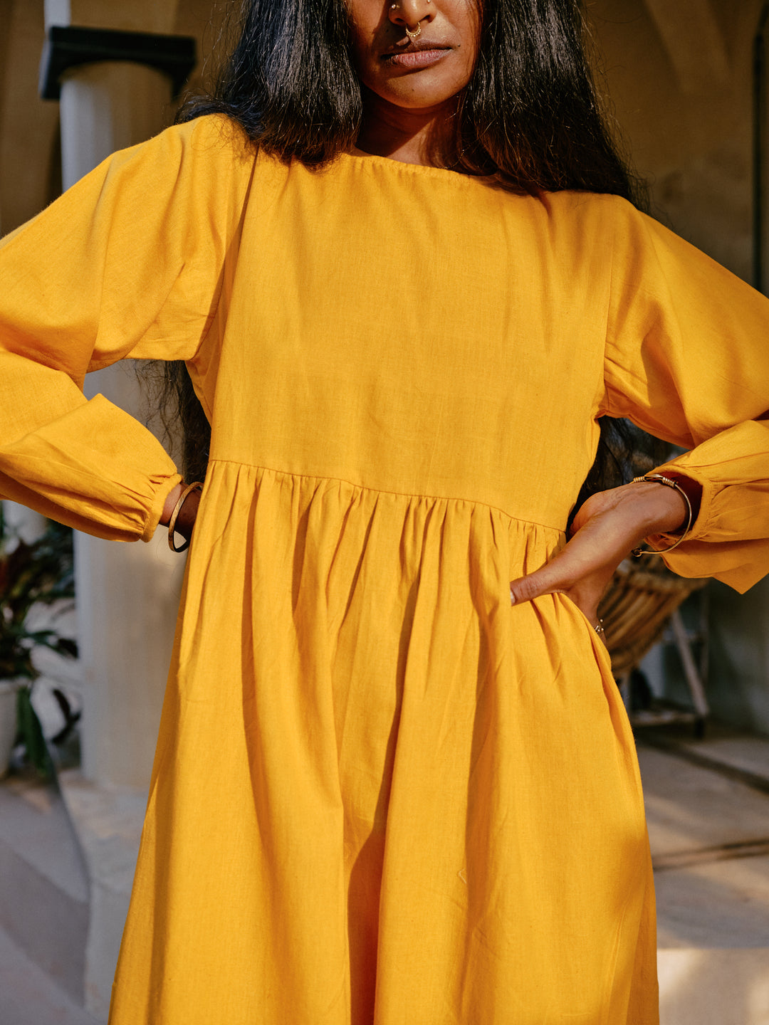 Dress Juliana yellow