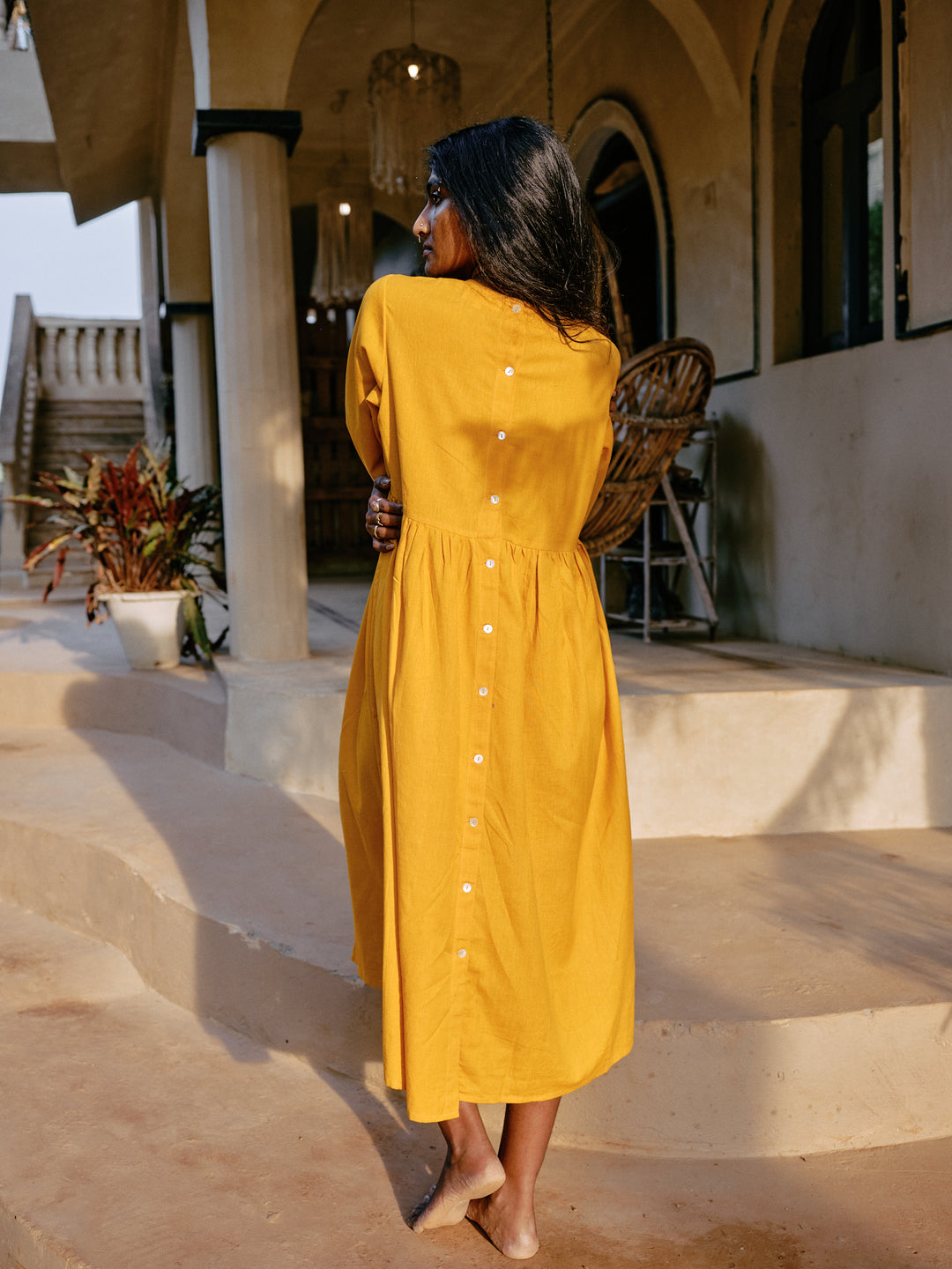 Dress Juliana yellow