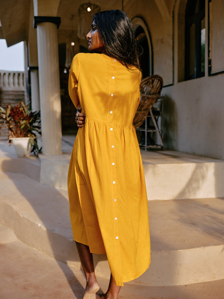 Dress Juliana yellow