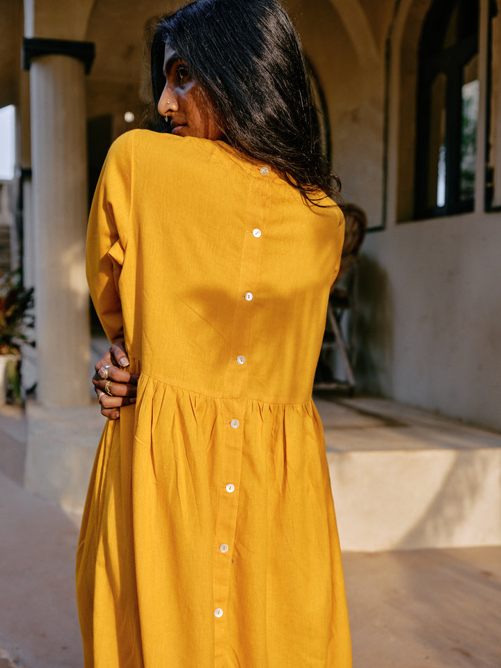 Dress Juliana yellow