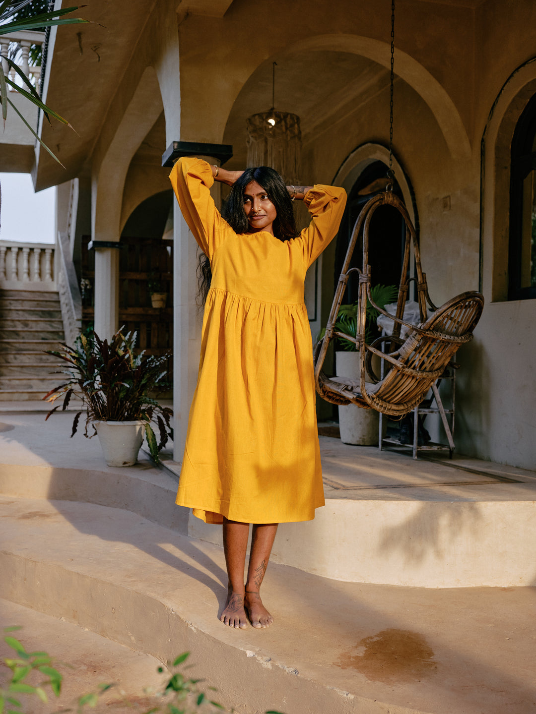 Dress Juliana yellow