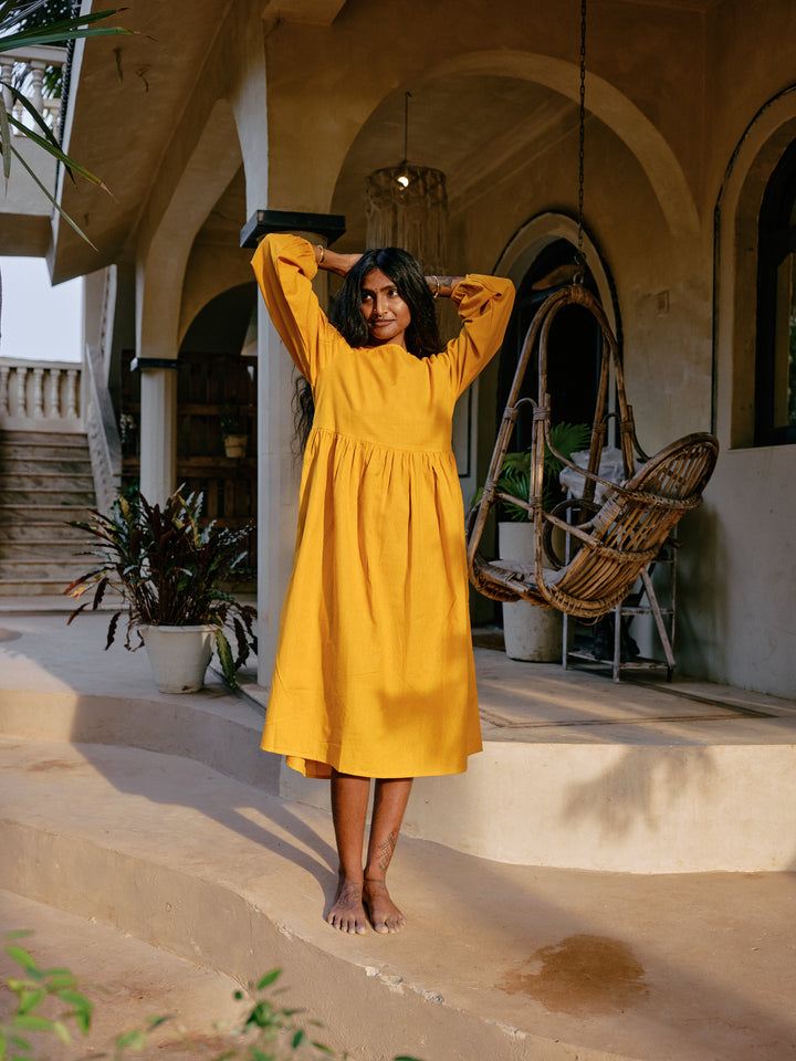 Dress Juliana yellow