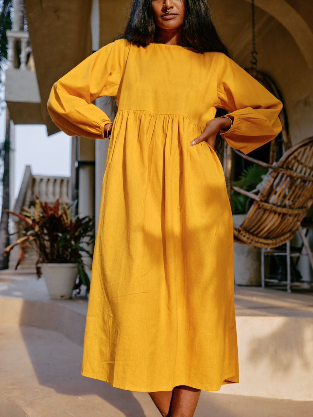 Dress Juliana yellow