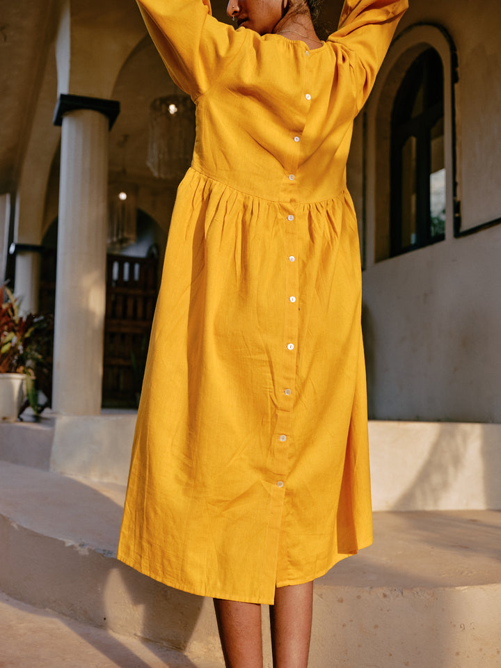 Dress Juliana yellow