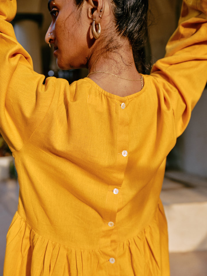 Dress Juliana yellow