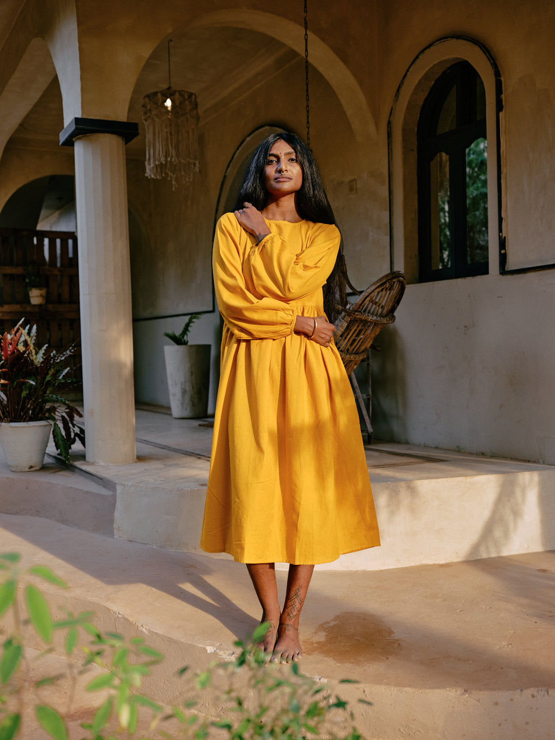 Dress Juliana yellow