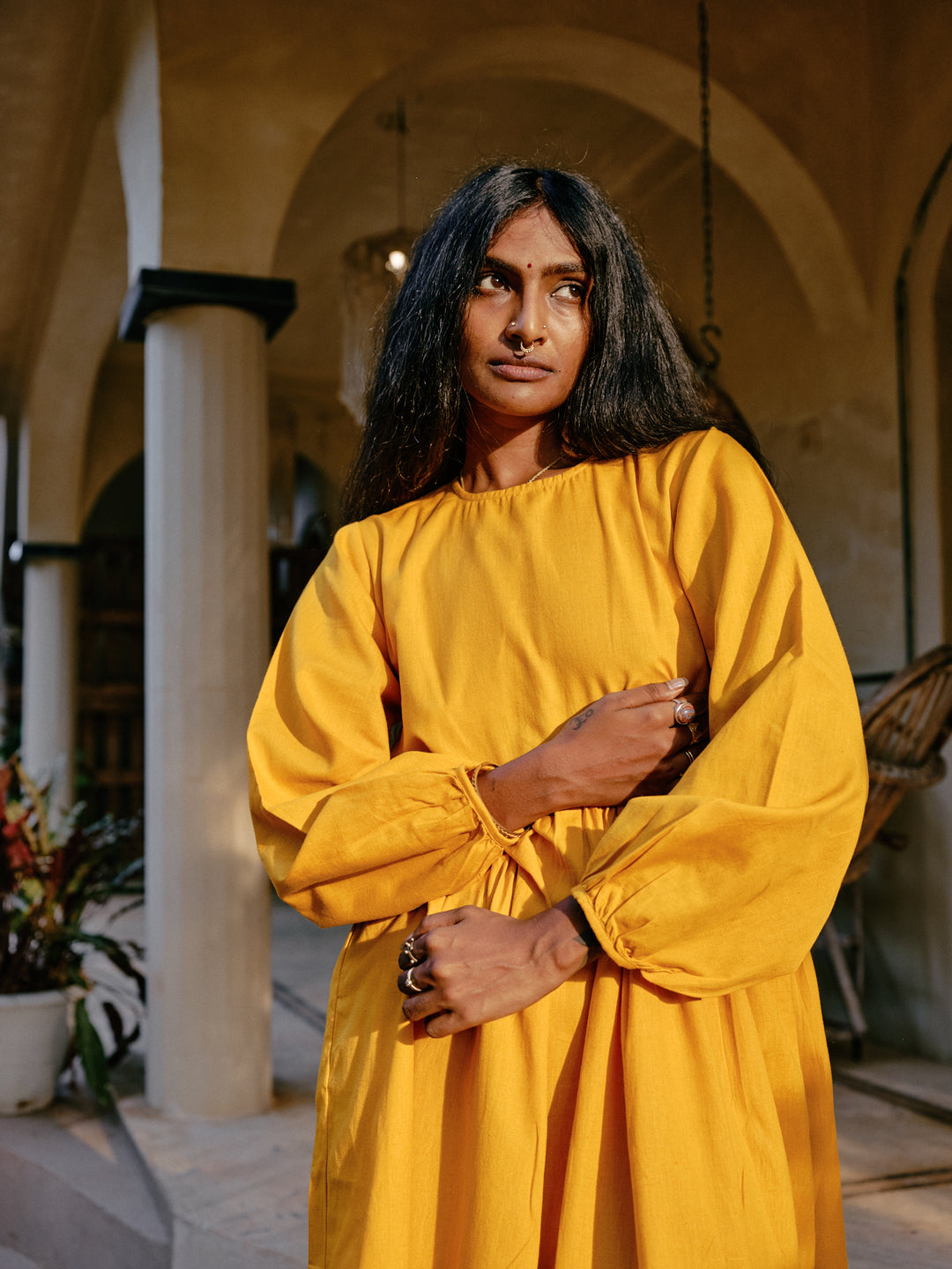 Dress Juliana yellow