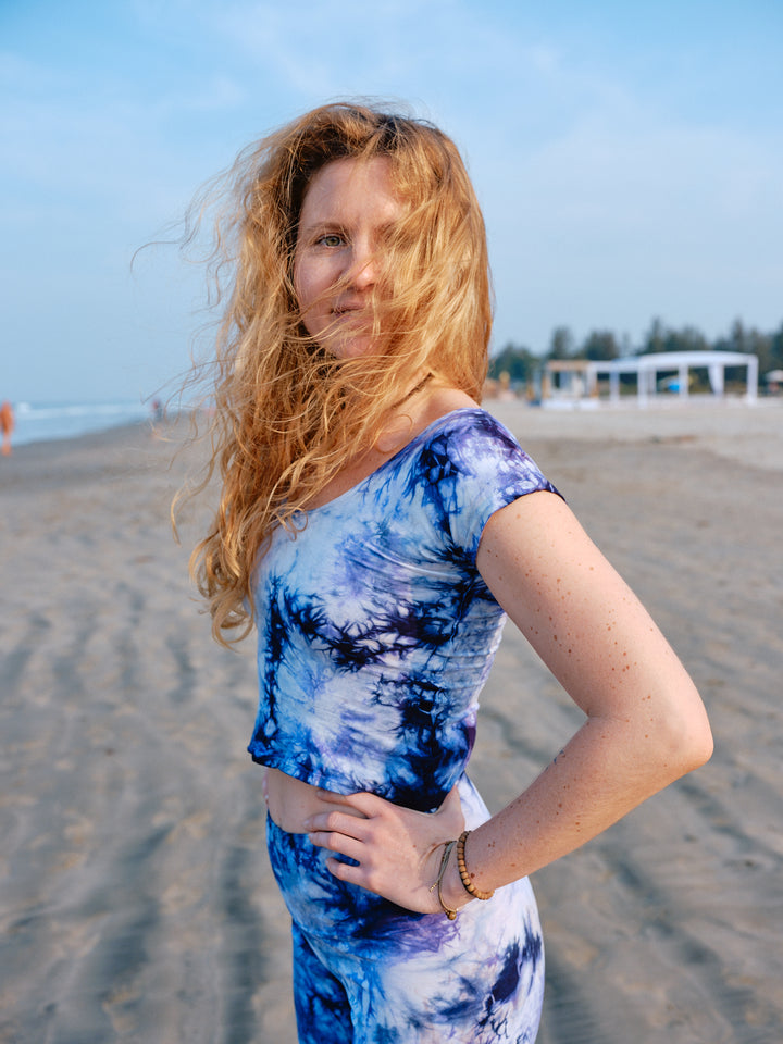 Batik Top ~ BLUE SKY