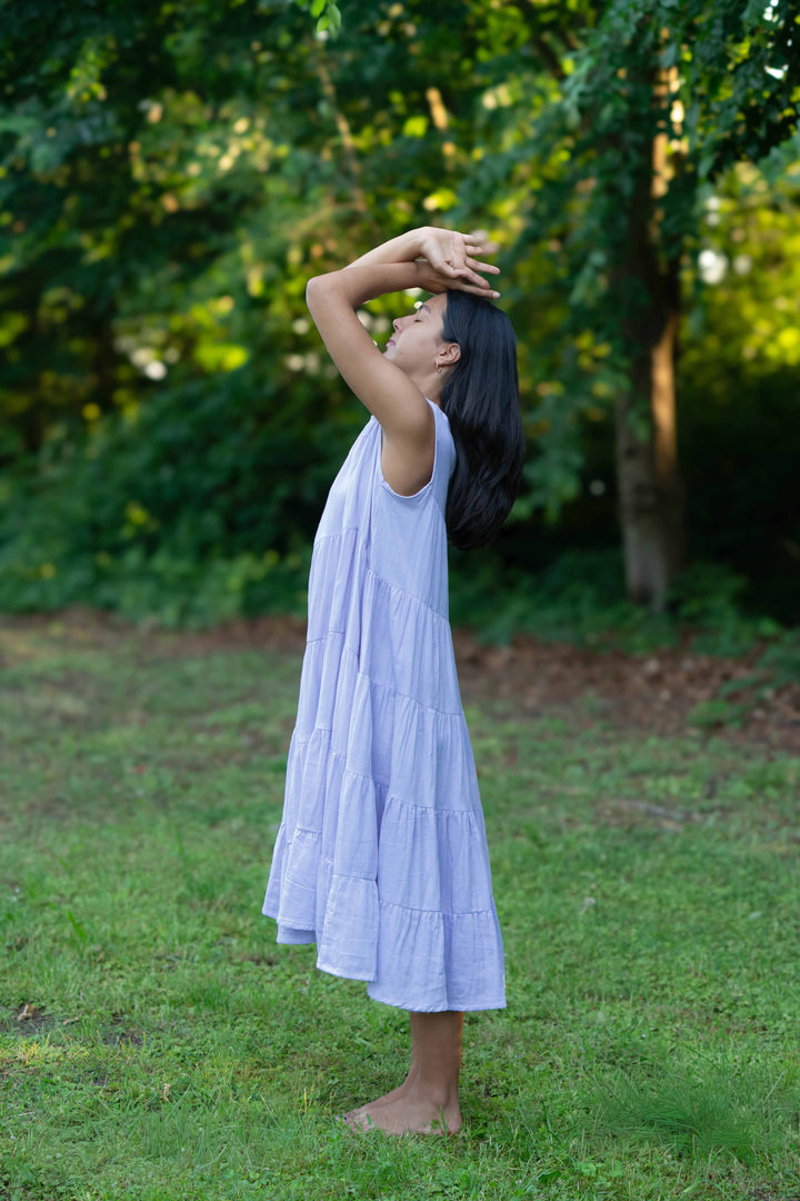 Boho Kleid ~ BLOSSOM Lavendel