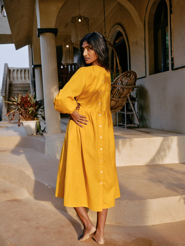Kleid JULIANA GELB