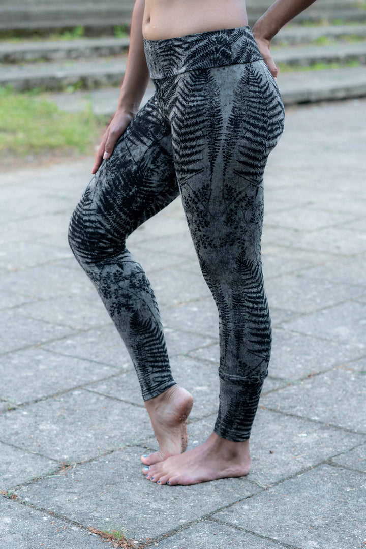 Farn leggings ~ green