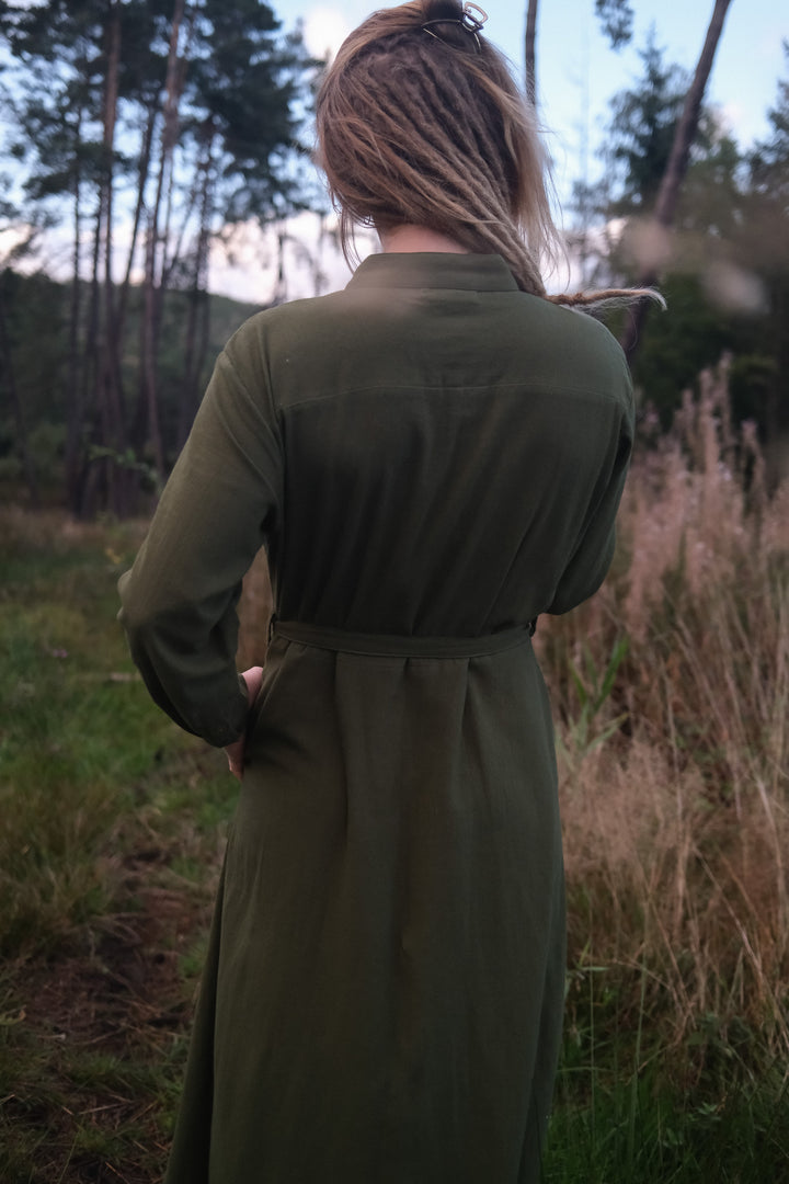 Maxi Kleid CARA ~ Grün