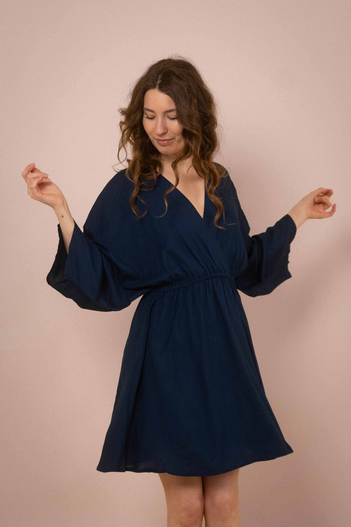 Kleid ~ SARA blau