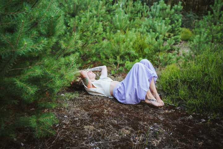 Musselin Culotte ~ Lavendel