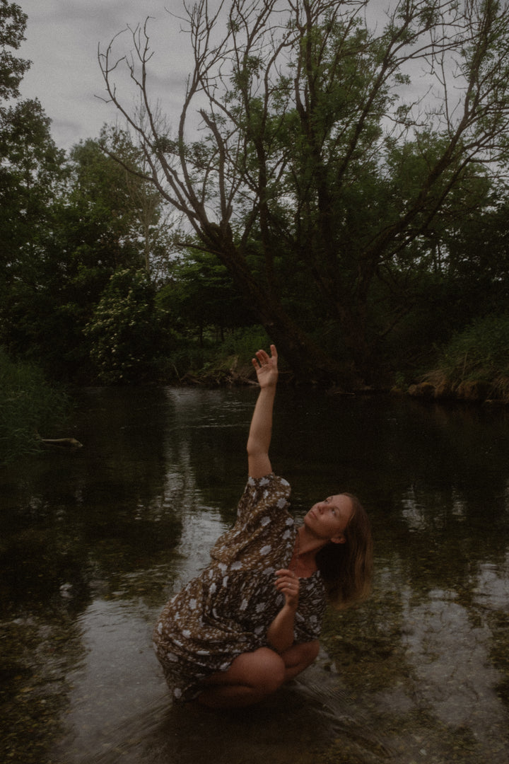 Boho Kleid ~ WATERLILY kurz