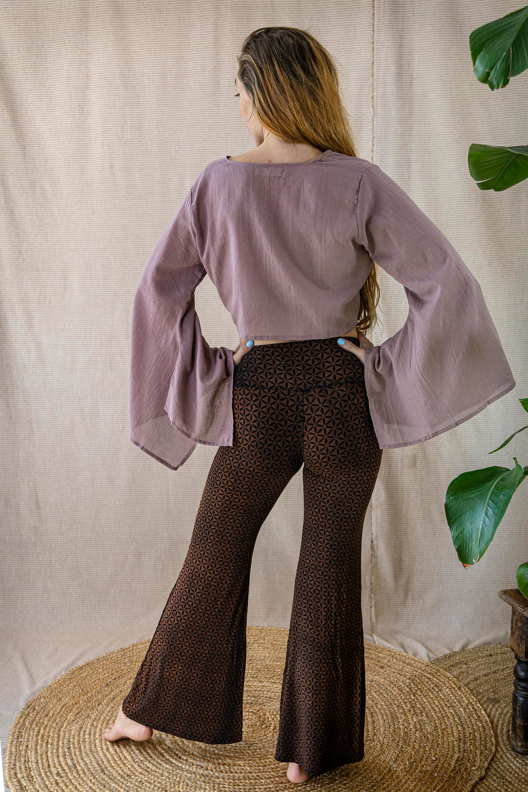 Wickelbluse FREE FLOW ~ MAUVE