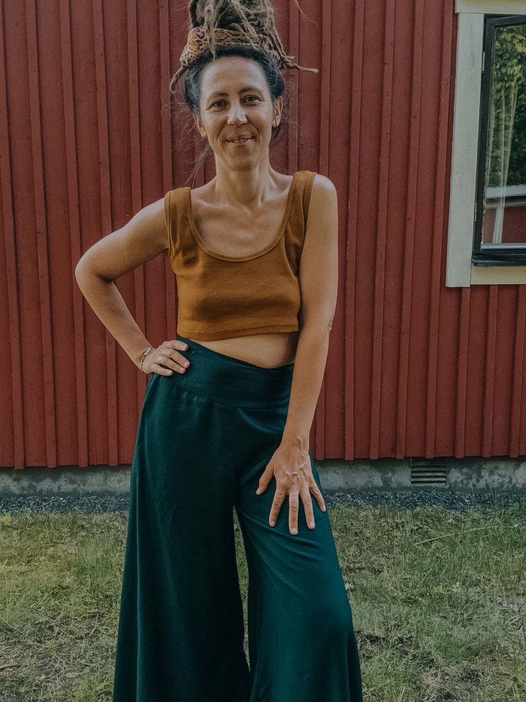 Butterfly Pants ~ Smaragdgrün