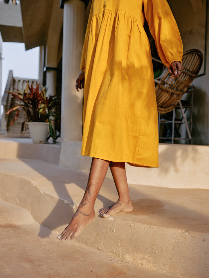Kleid JULIANA GELB