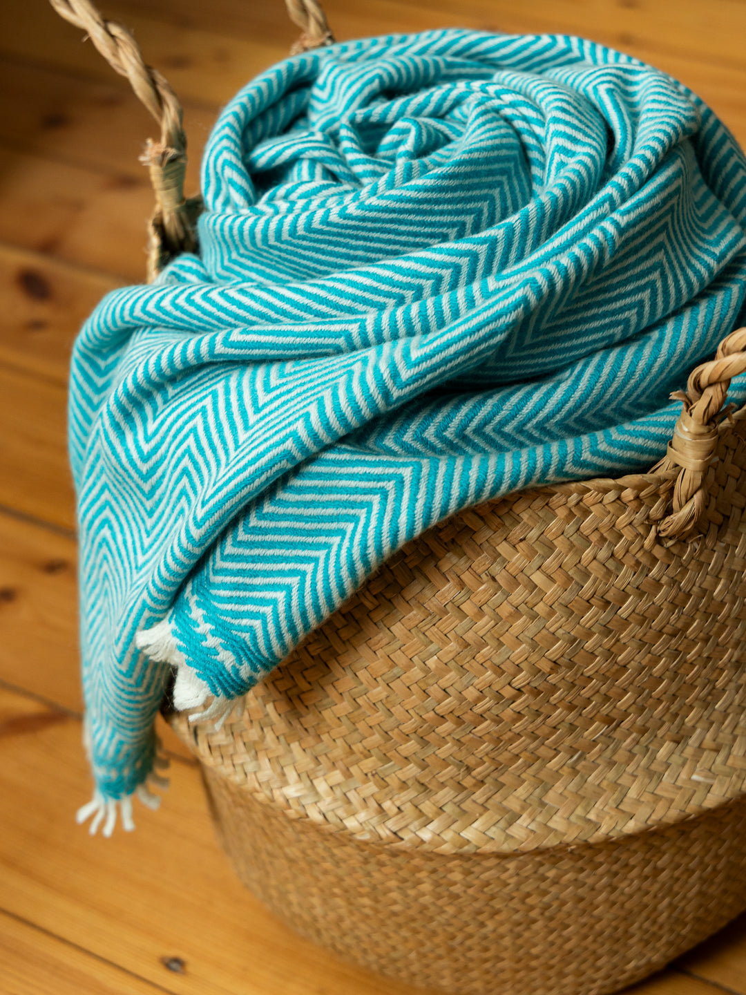 Decke aus 100% Kaschmir ~ MADEIRA LIGHT