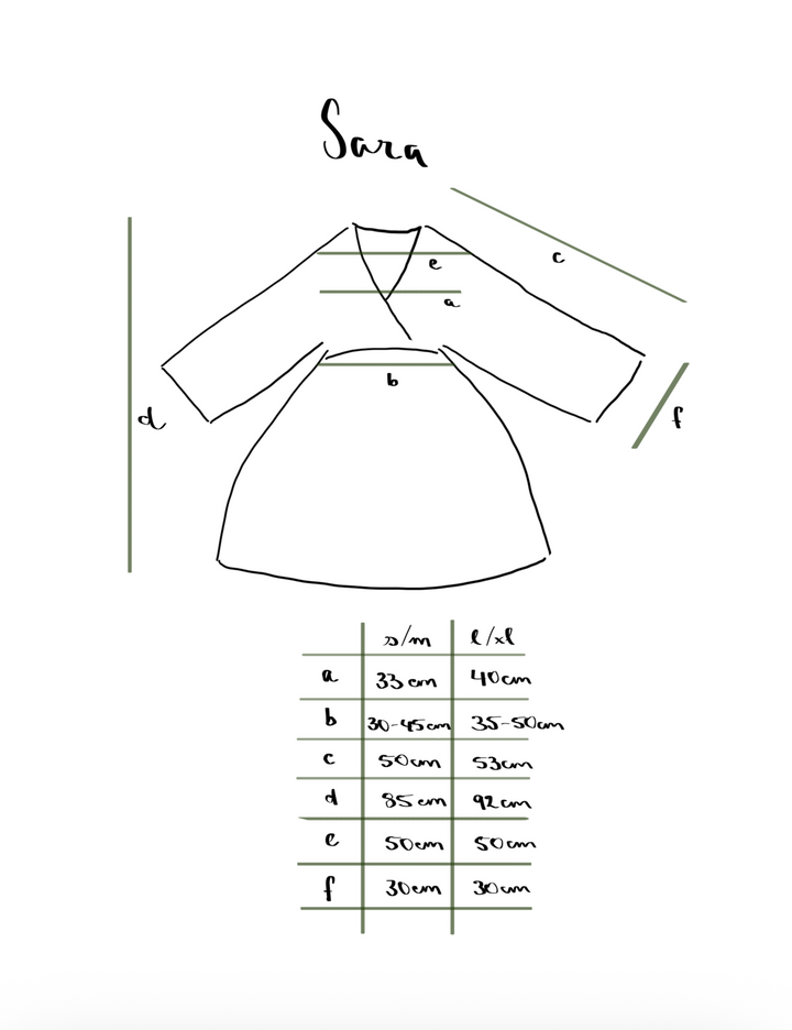 Kleid ~ SARA rot