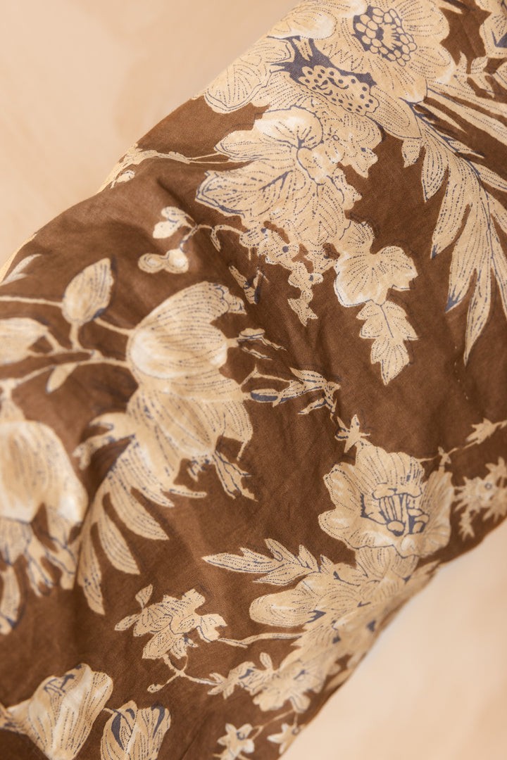 Kimono, Leichter Bademantel, dünner Morgenmantel, lange Bluse, Longewear, aus Buamwolle