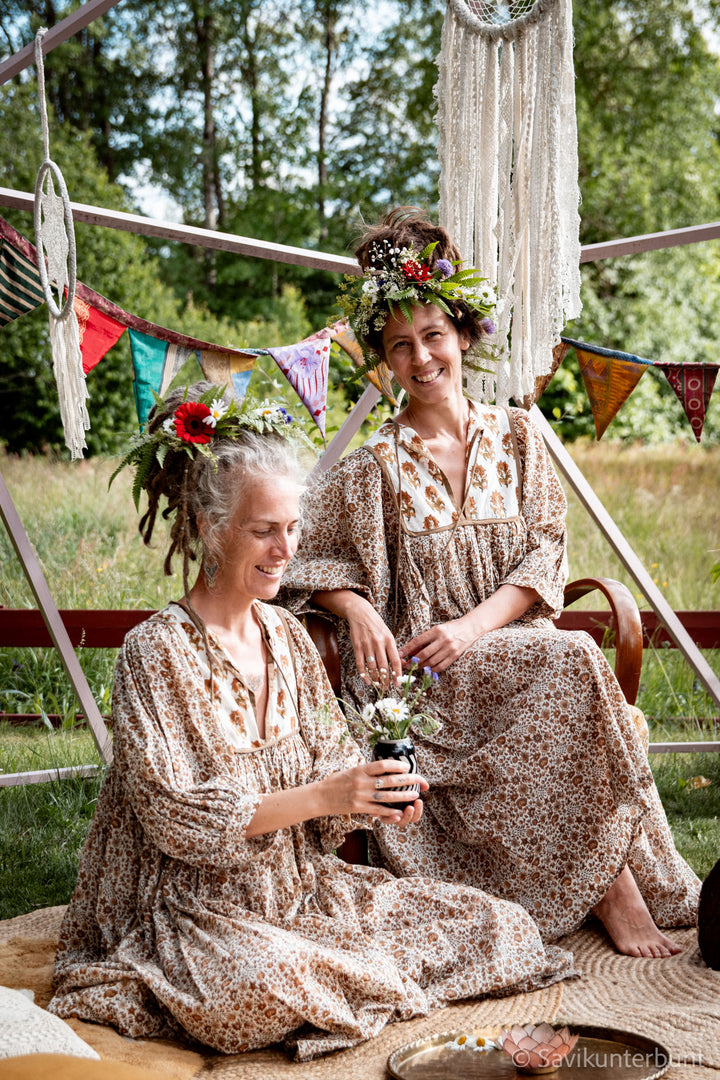 VORBESTELLUNG: Hippie-Kleid ~ VIVI von savikunterbunt