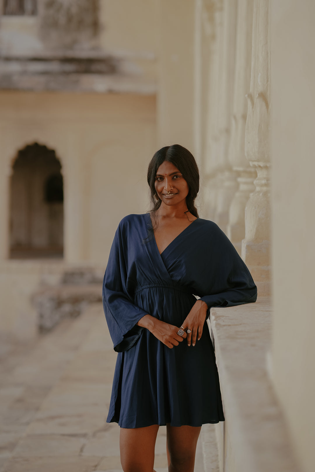 Kleid ~ SARA blau