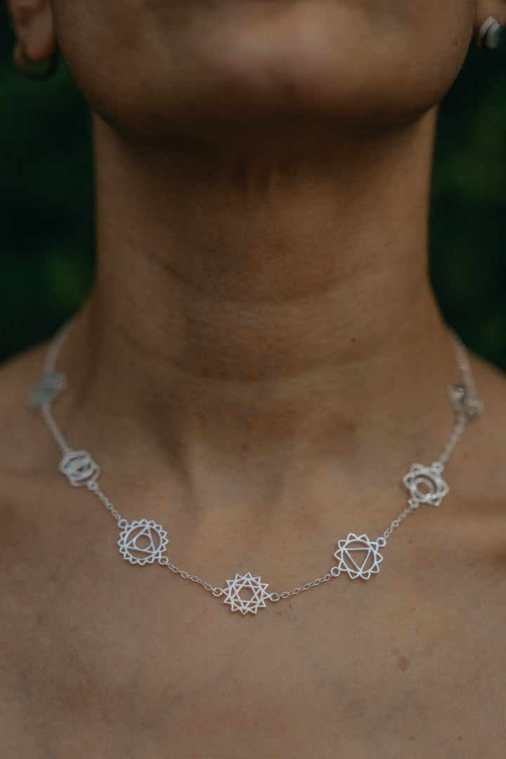 Halskette ~ CHAKRA Silber