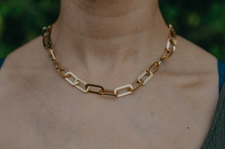 Halskette ~ PAPER CLIP Winter