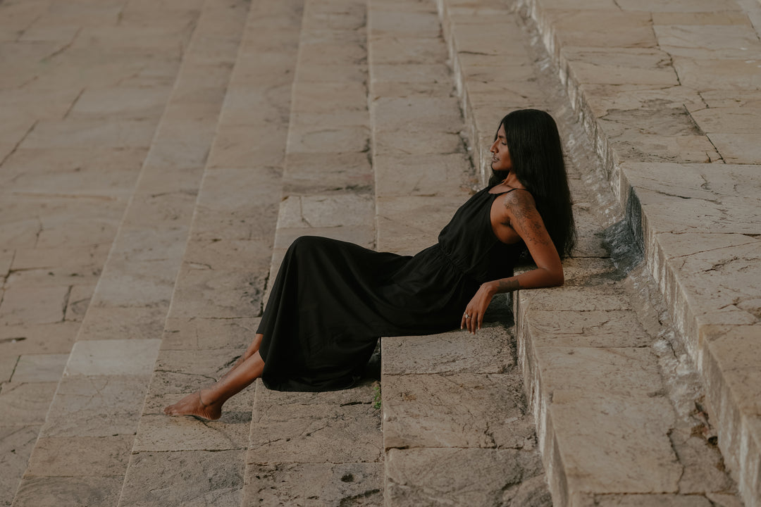 Elegantes Kleid ~ CLEO schwarz