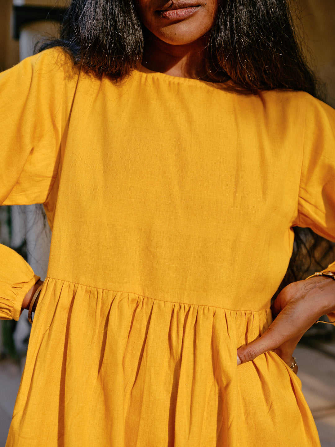 Kleid JULIANA GELB