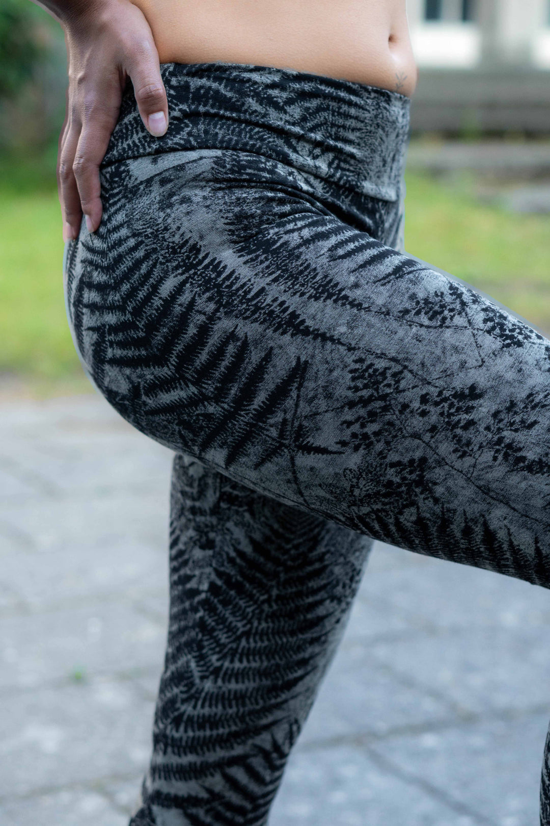 Farn leggings ~ green
