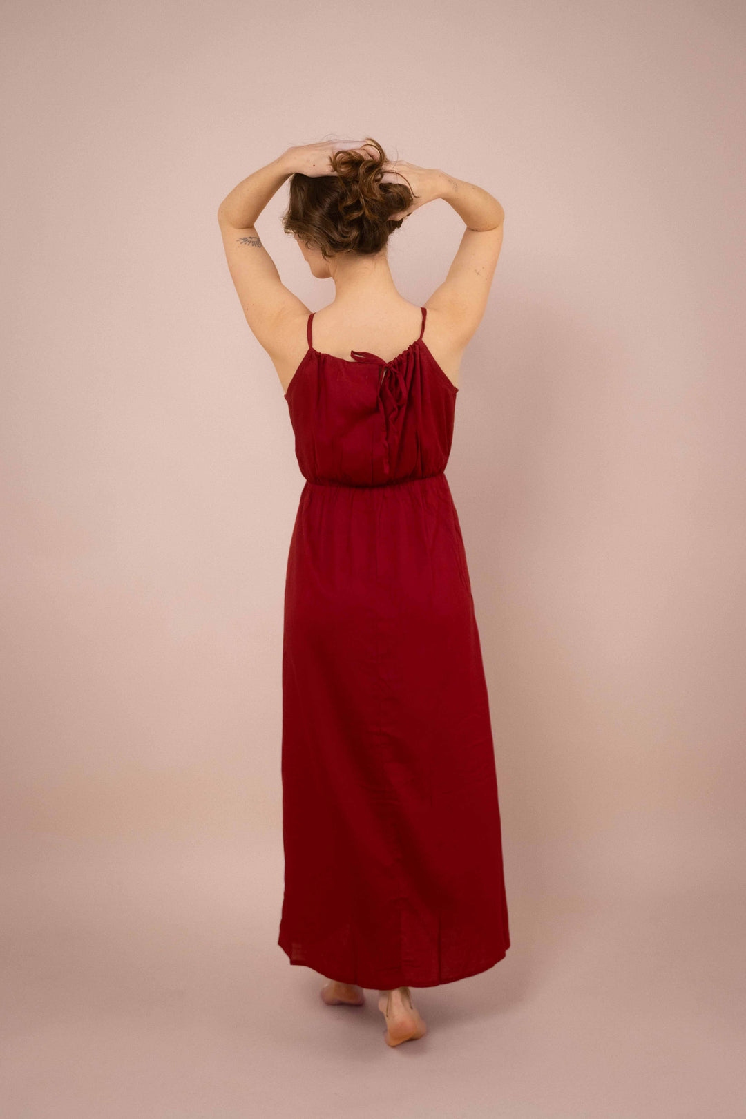 Elegantes Kleid ~ CLEO rot