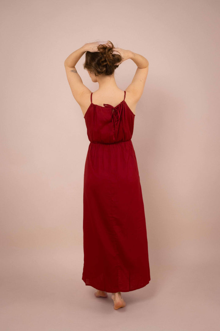 Elegantes Kleid ~ CLEO rot