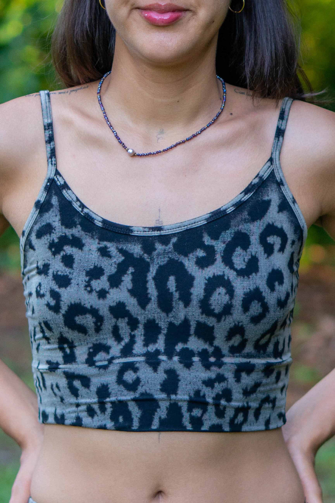 Yoga Top ~ Farn ~ blue