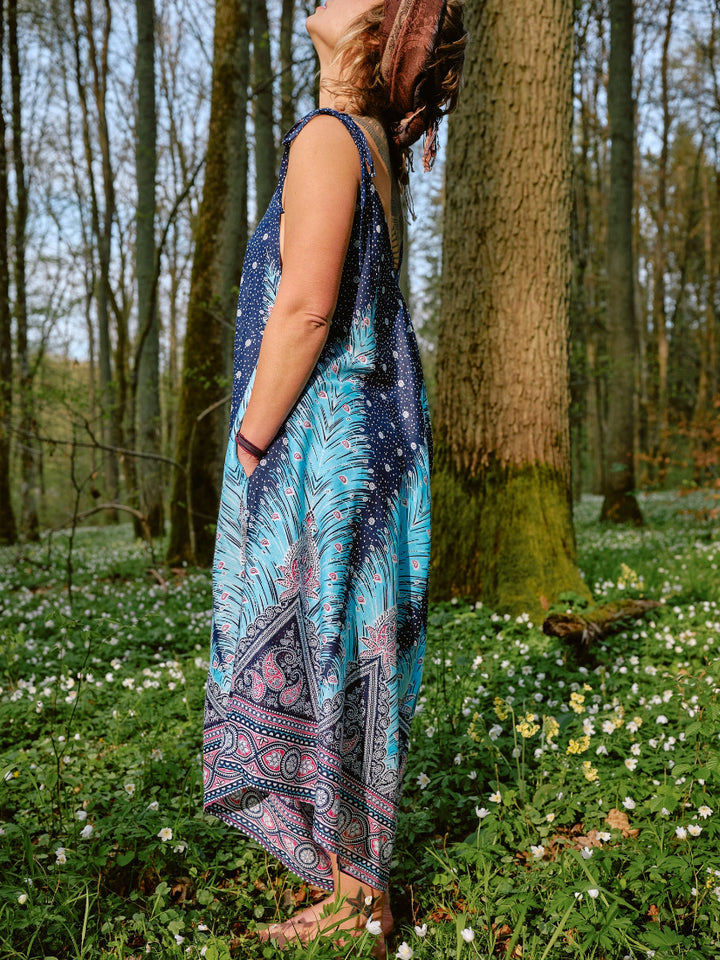 Jumpsuit ~ PAO. Hosenkleid. Vintage. Aus 100% Baumwolle. Einteiler.