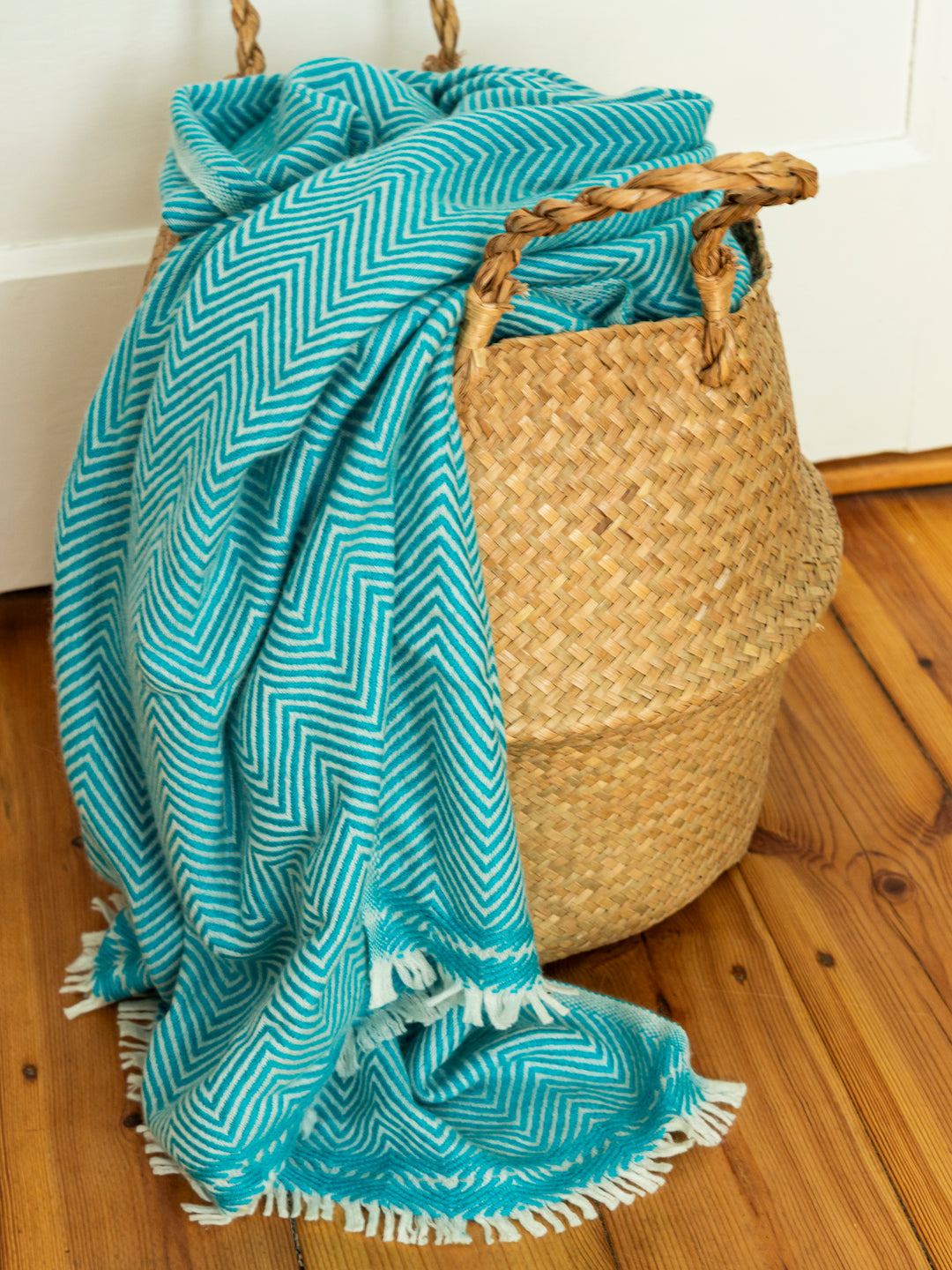 Decke aus 100% Kaschmir ~ MADEIRA LIGHT