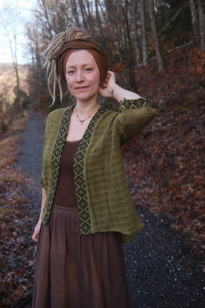 Mesh Cardigan ~ GRÜN