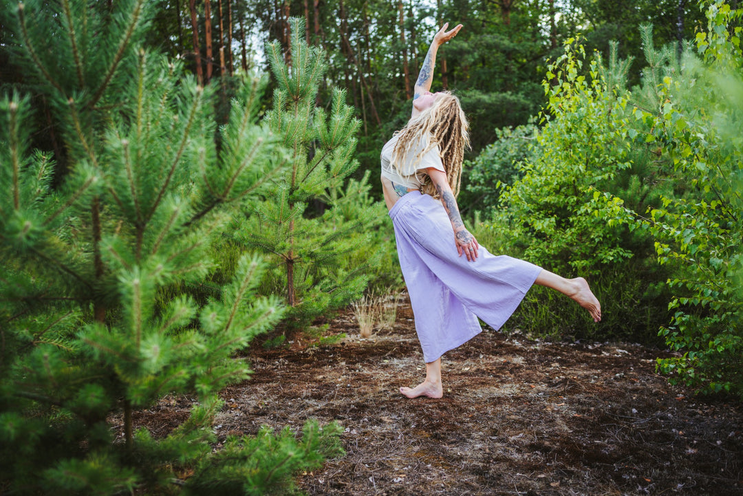 Musselin Culotte ~ Lavendel