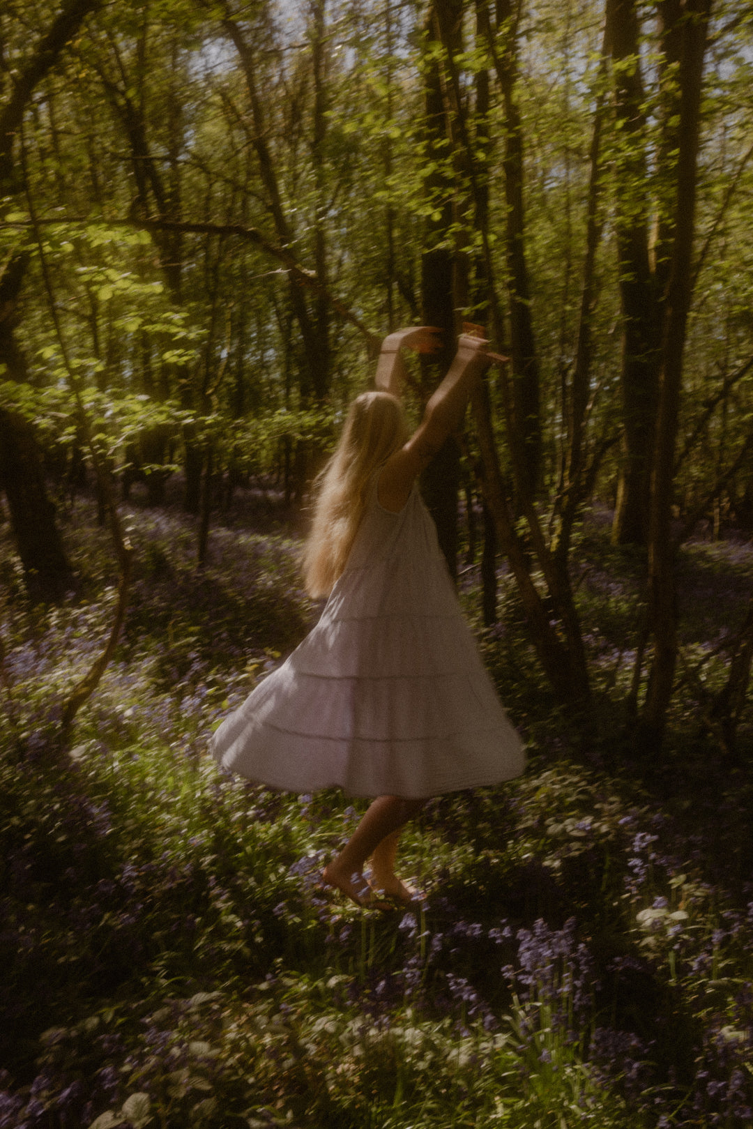 Boho Kleid ~ BLOSSOM Lavendel