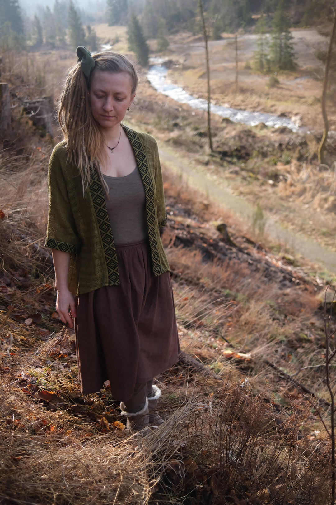 Mesh Cardigan ~ GRÜN