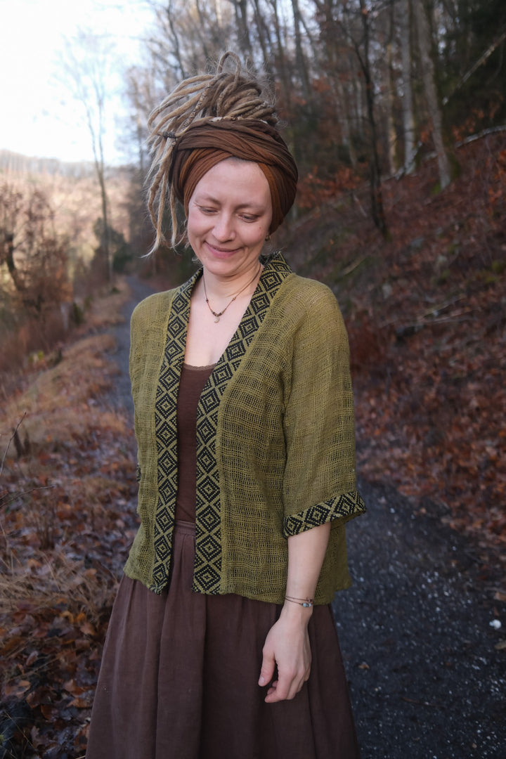 Mesh Cardigan ~ GRÜN