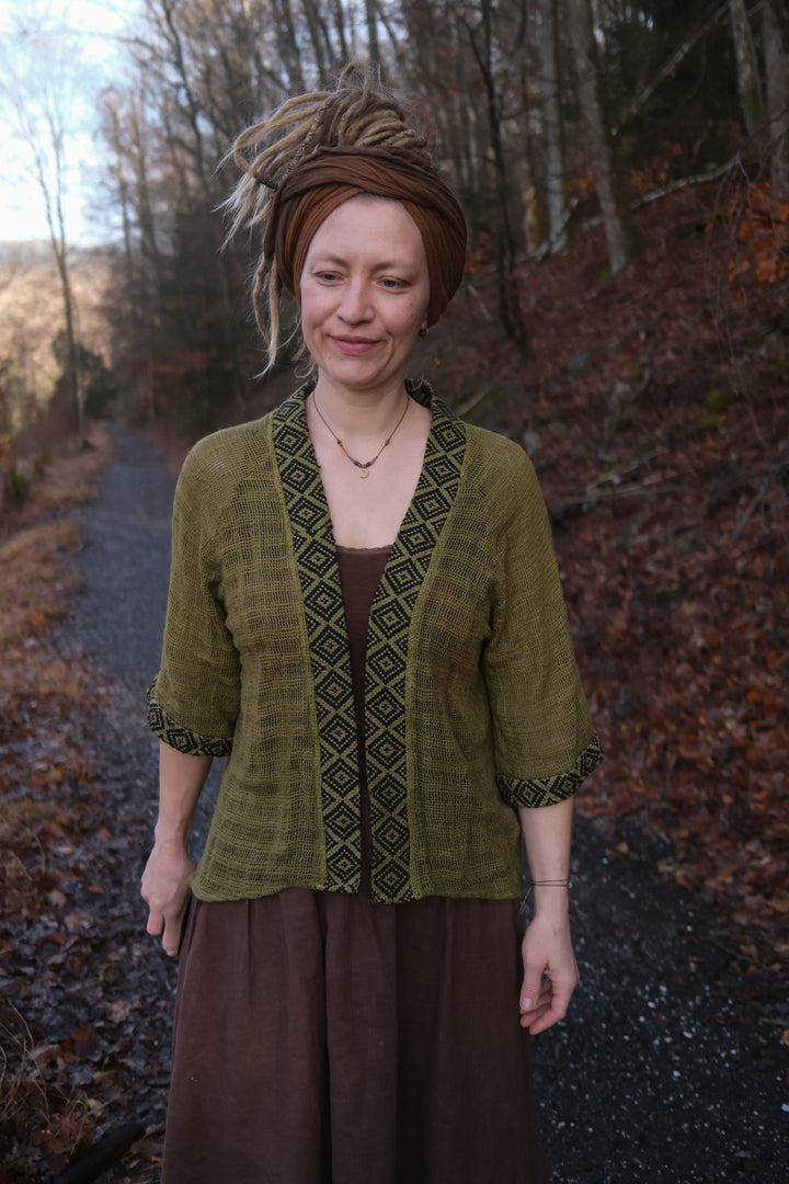 Mesh Cardigan ~ GRÜN