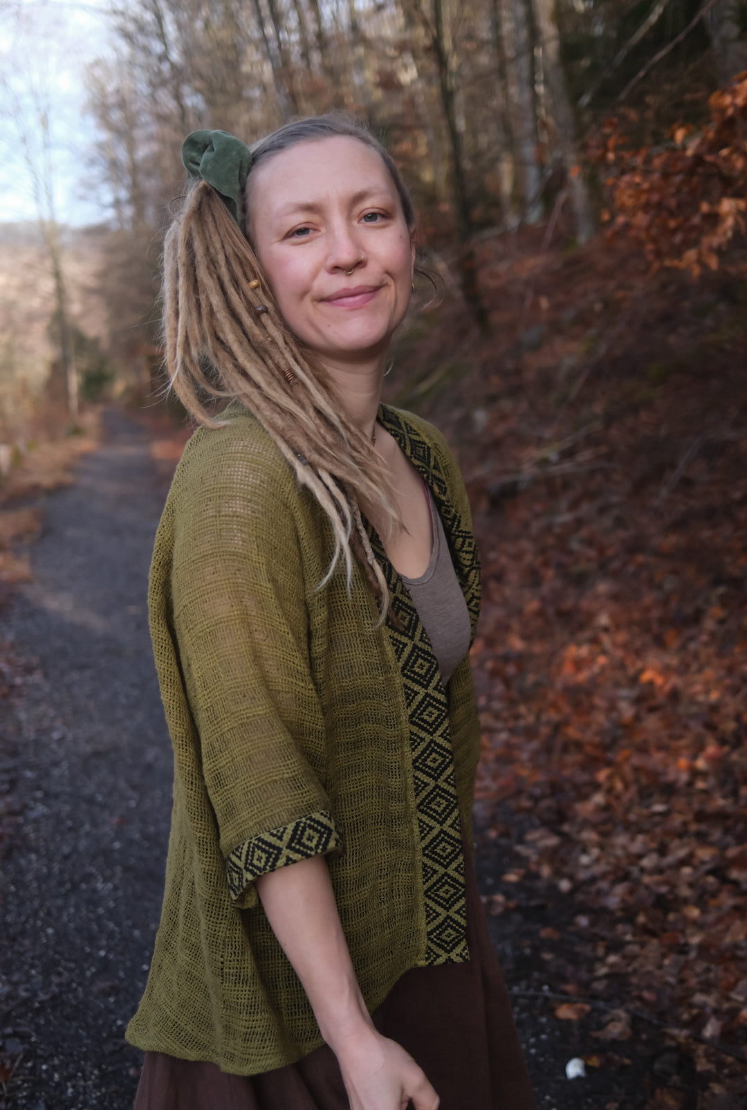 Mesh Cardigan ~ GRÜN