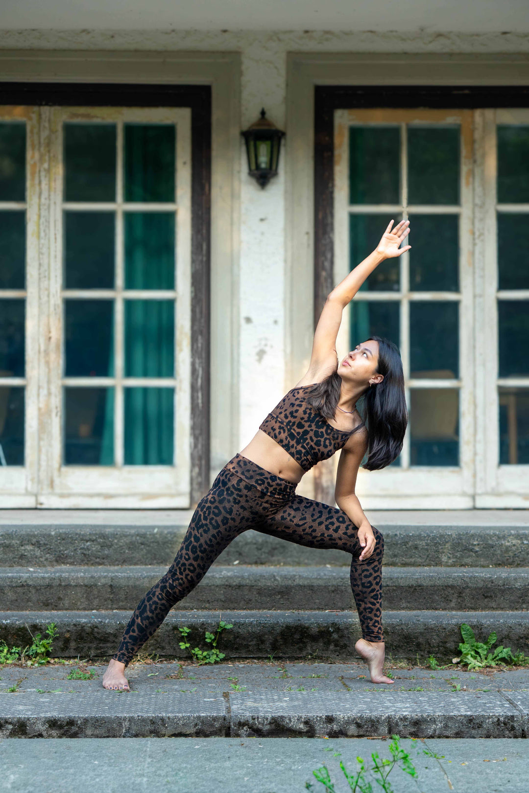 Yoga Top ~ Farn ~ blue