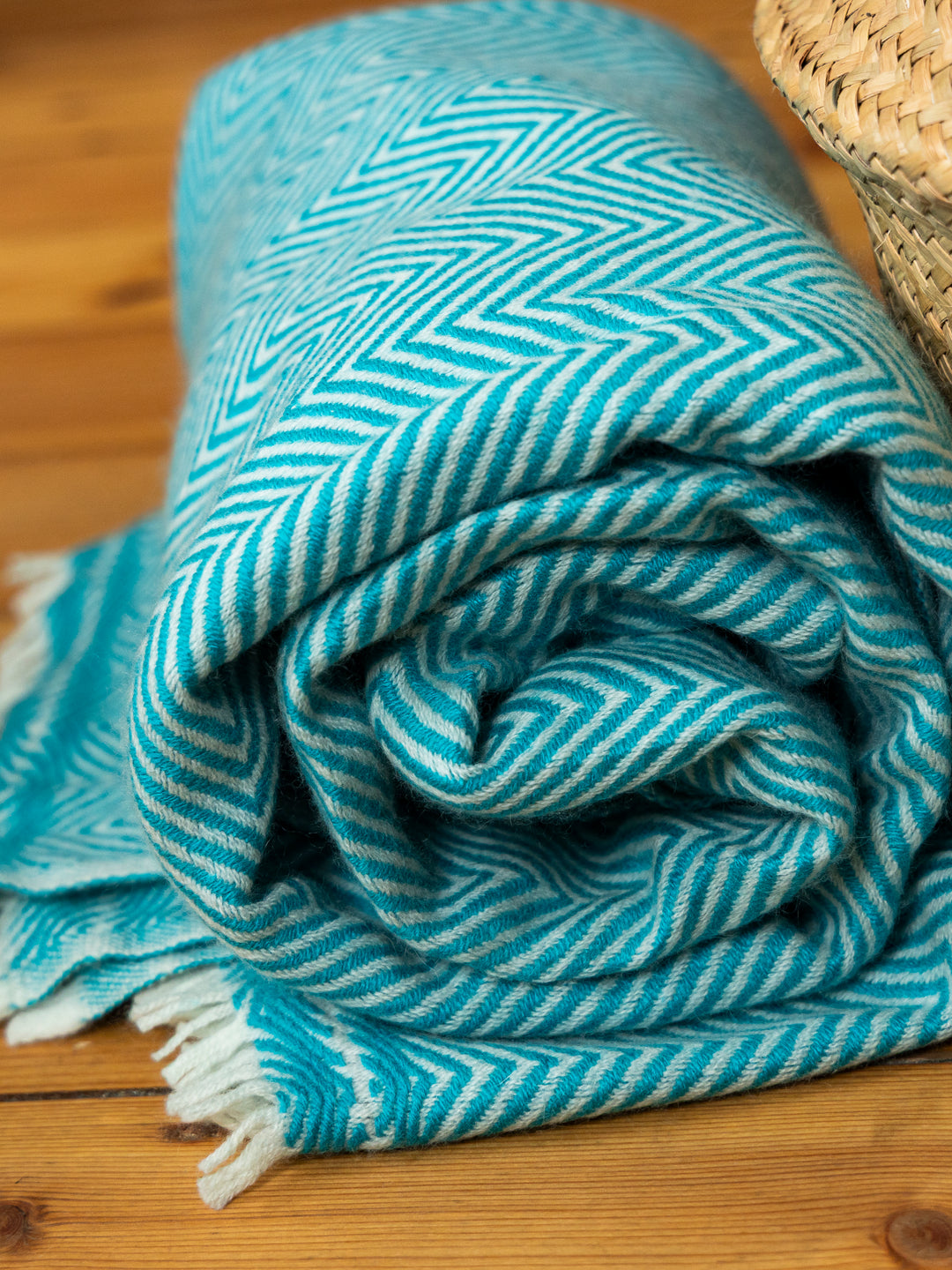 Decke aus 100% Kaschmir ~ MADEIRA LIGHT