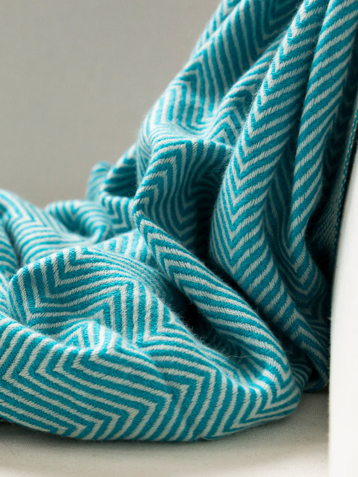 Decke aus 100% Kaschmir ~ MADEIRA LIGHT